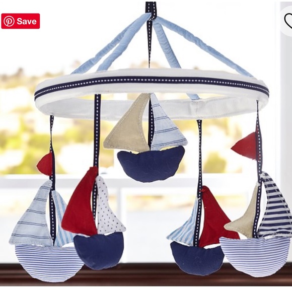 sailboat baby mobile